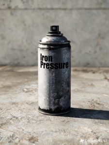 Iron Pressure Paint Can