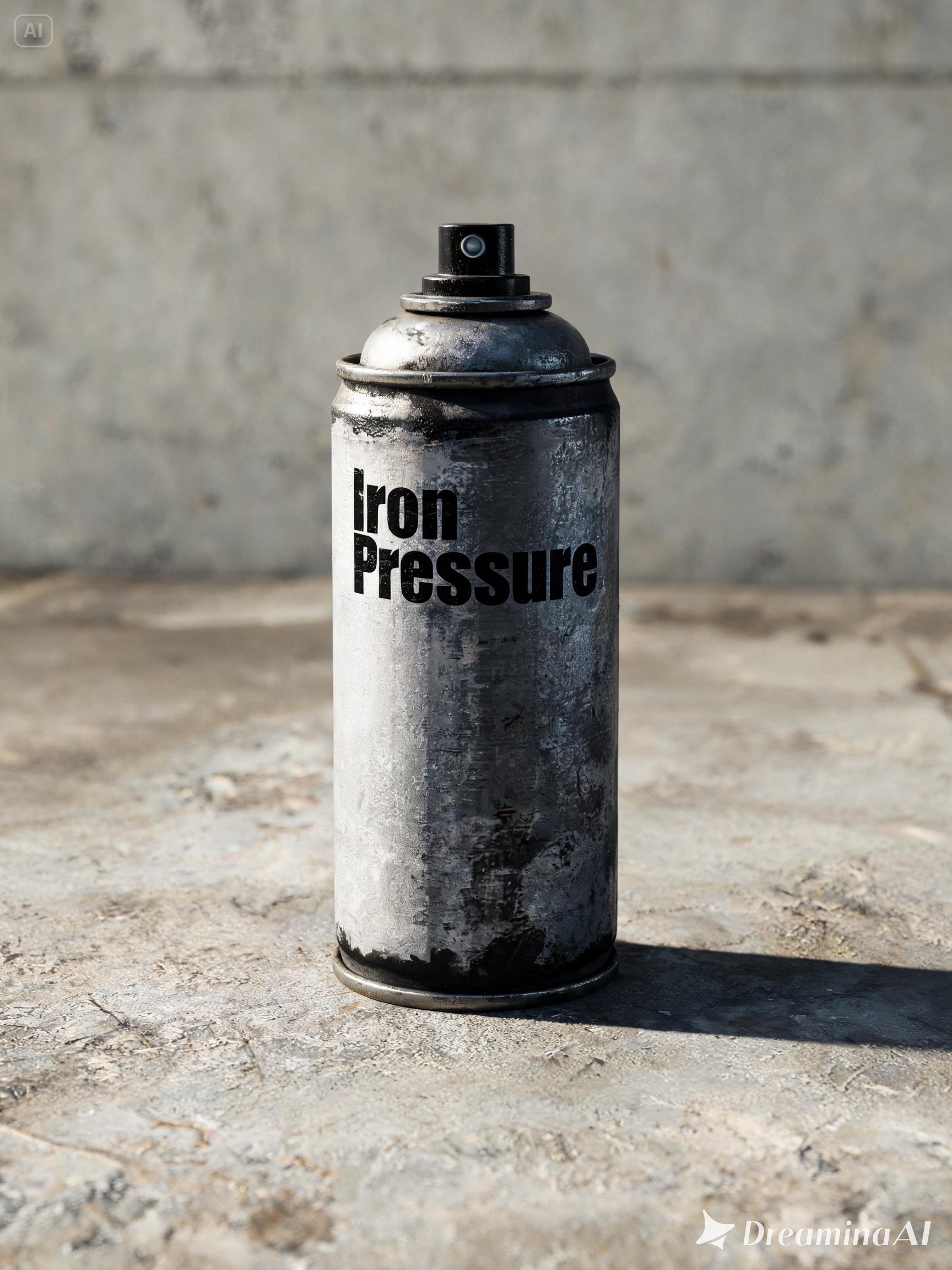 Iron Pressure Paint Can