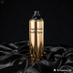 Liquid Gold Graffiti Spray