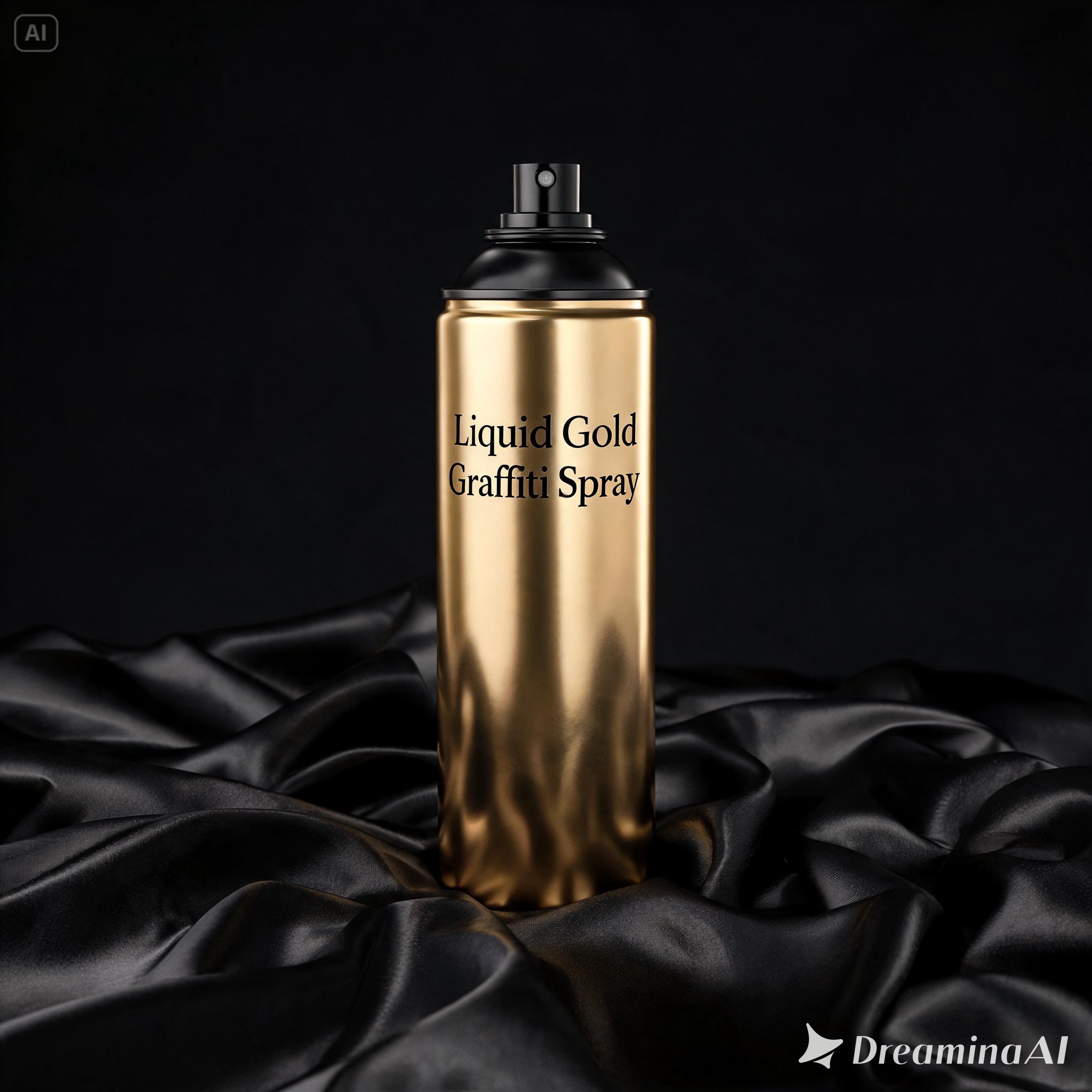 Liquid Gold Graffiti Spray