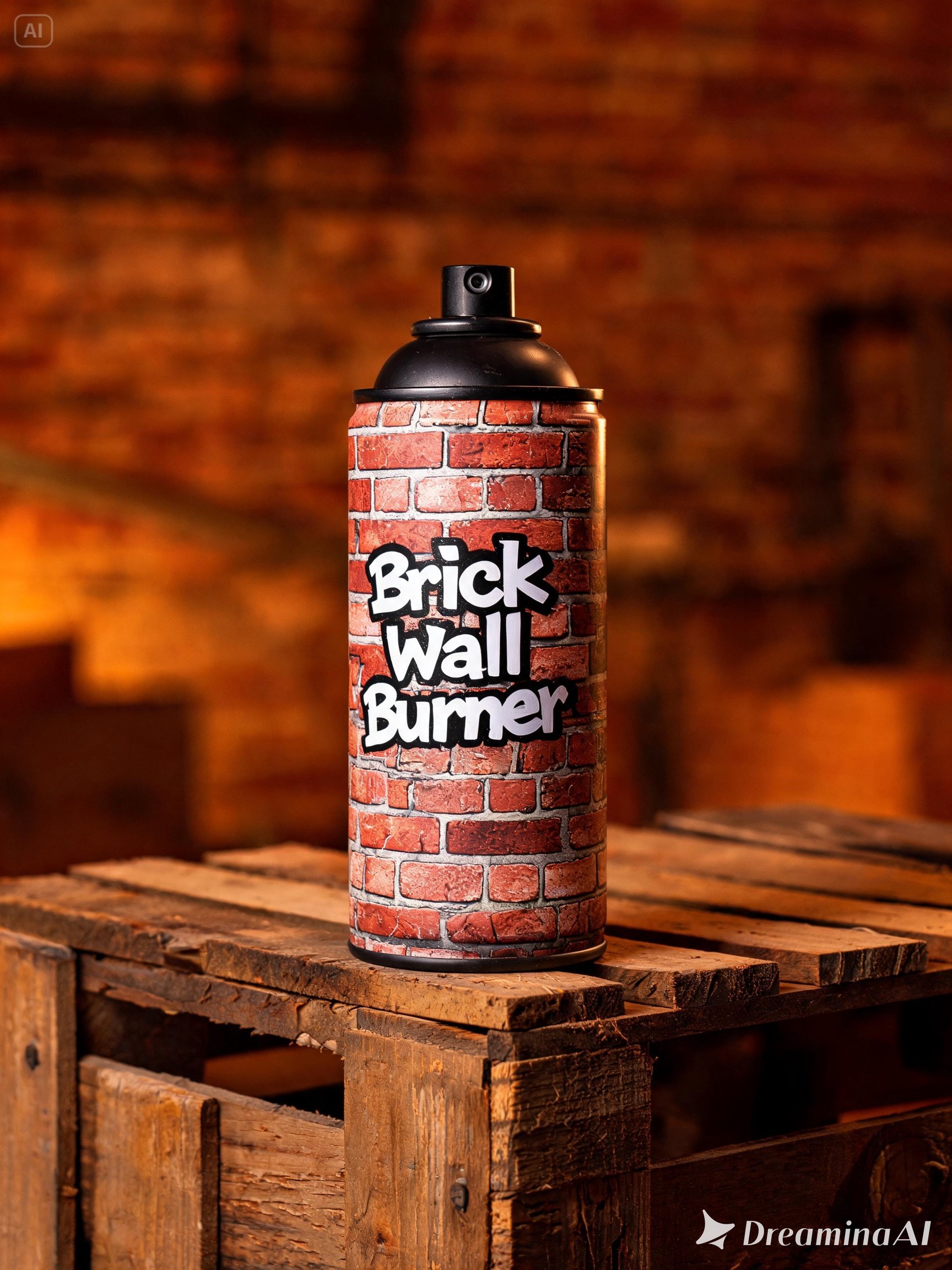 Brick Wall Burner Spray