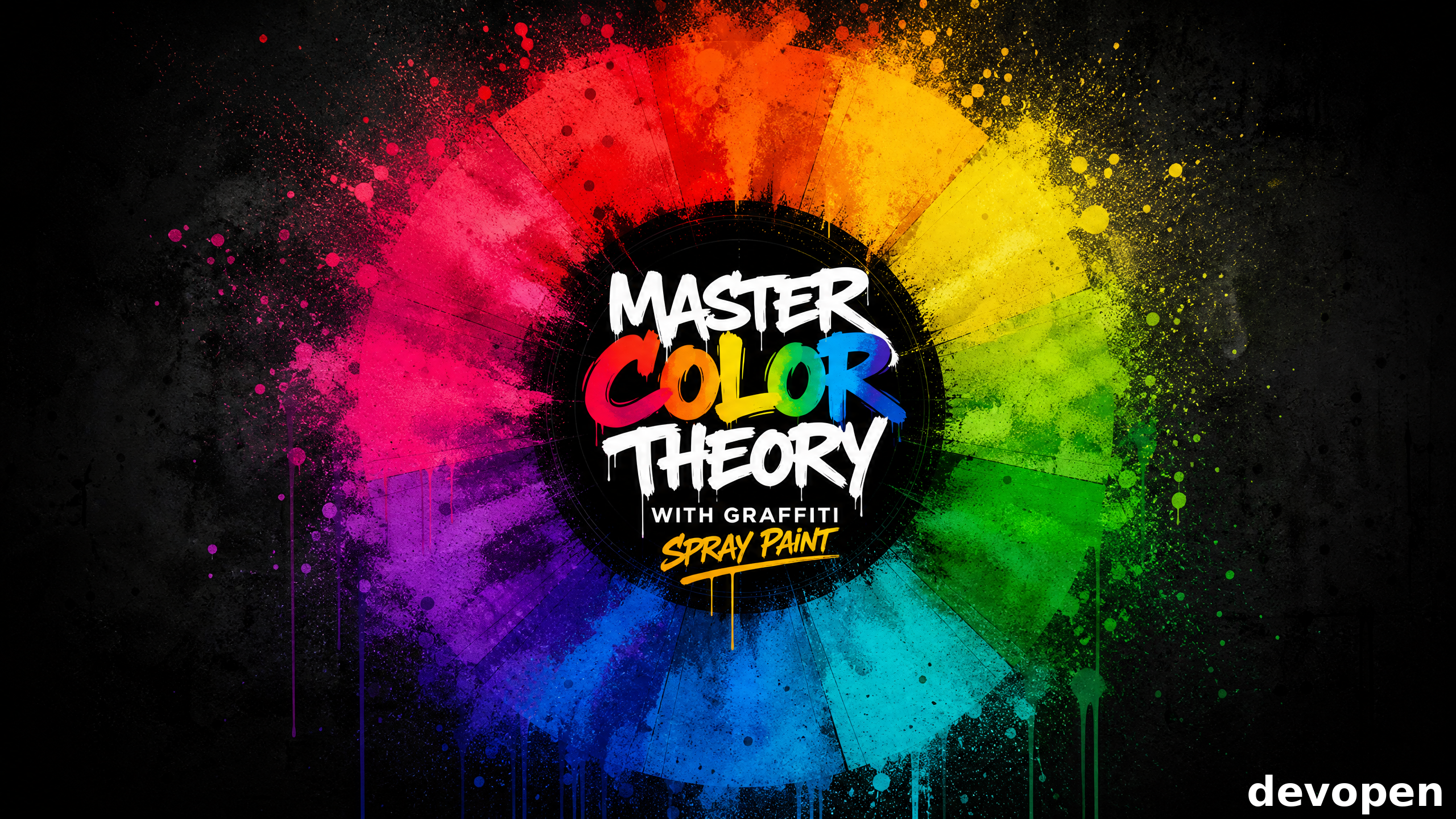 Master Color Theory With Graffiti Spray Paint: Building a Pro Palette