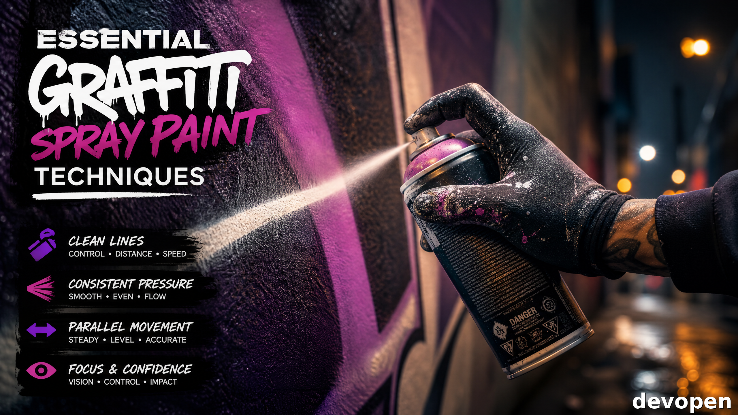 Essential Graffiti Spray Paint Techniques Every Street Artist Should Know