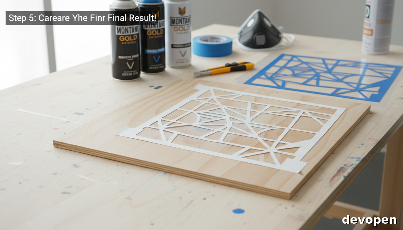 Stencil Graffiti With Spray Paint: A Complete Step-by-Step Guide