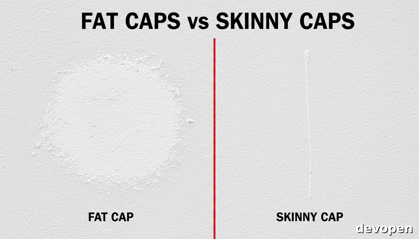 Fat Caps vs Skinny Caps: Getting the Most From Your Graffiti Spray Paint