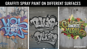 graffiti spray paint