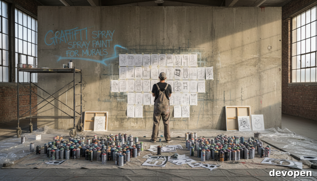 graffiti spray paint