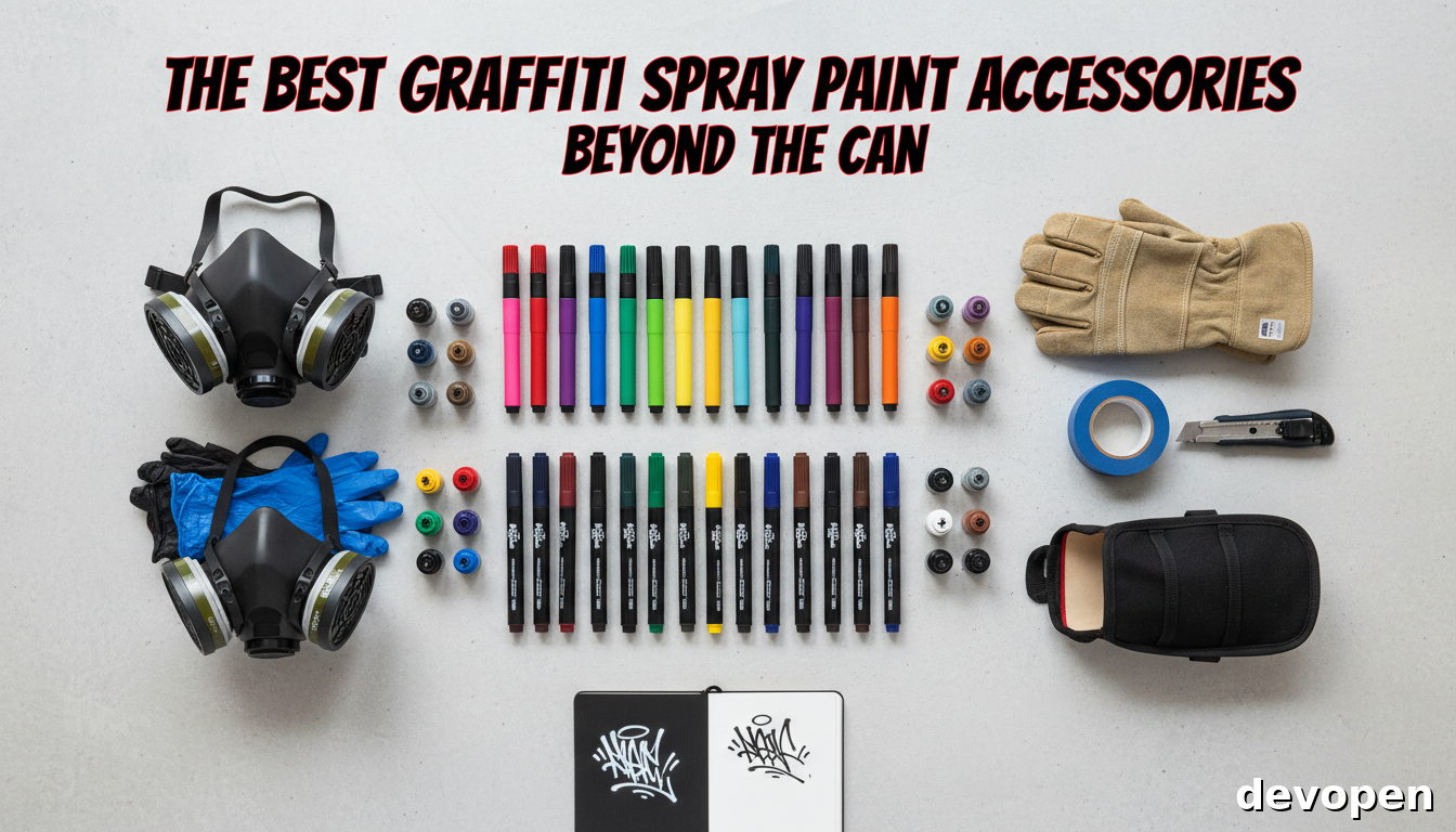 The Best Graffiti Spray Paint Accessories Beyond the Can