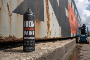Iron Pressure Paint Can